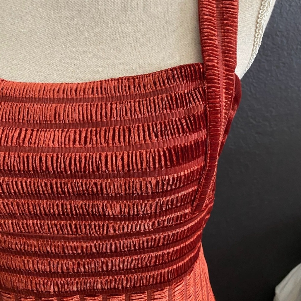 NWOT, Free People Geneva, in Rose Glow, Ribbed Maxi Dress - Picture 5 of 11